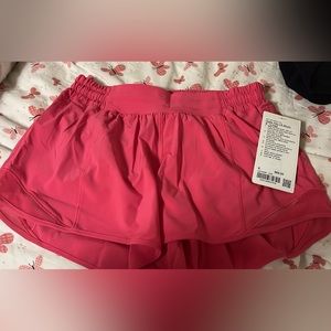 Brand new hotty hot LR lulu shorts size 8 4”